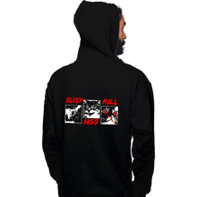 Load image into Gallery viewer, Daily_Deal_Shirts Pullover Hoodies, Unisex / Small / Black Sleep Hiss Kill
