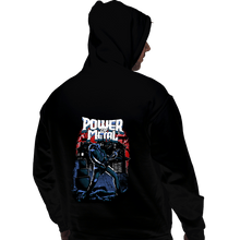 Load image into Gallery viewer, Secret_Shirts Pullover Hoodies, Unisex / Small / Black The Power Of Metal
