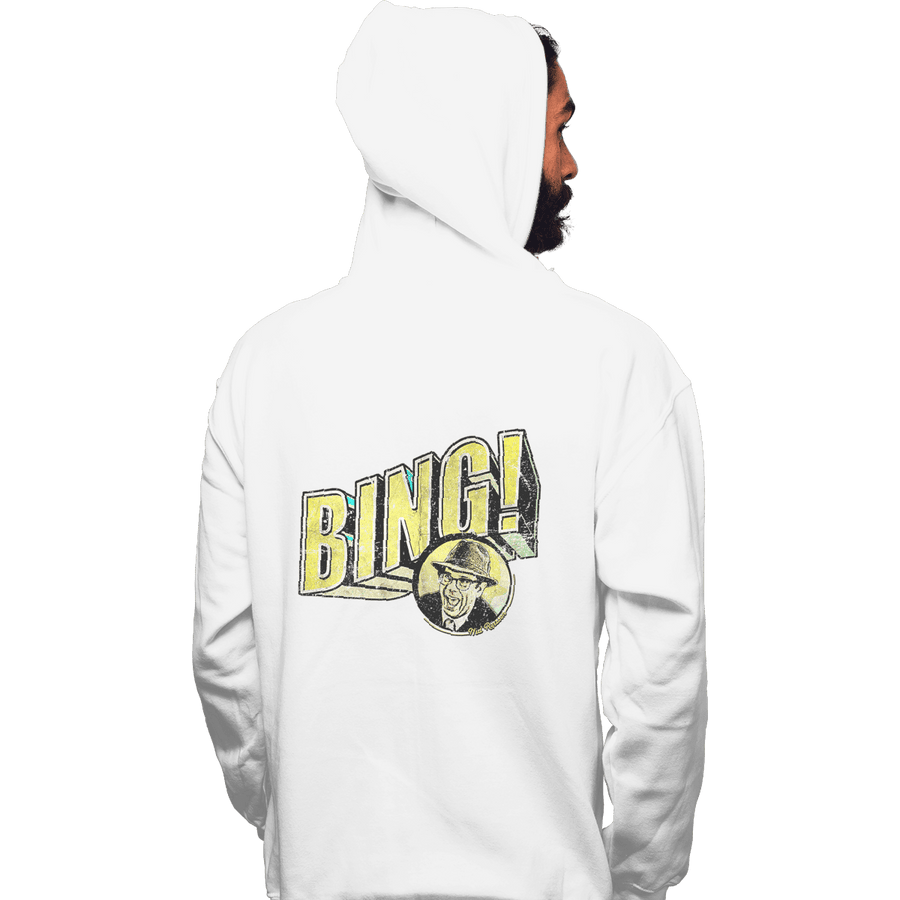 Shirts Pullover Hoodies, Unisex / Small / White Bing