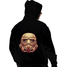 Load image into Gallery viewer, Shirts Zippered Hoodies, Unisex / Small / Black Skull Trooper

