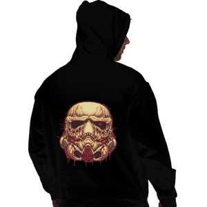 Shirts Zippered Hoodies, Unisex / Small / Black Skull Trooper