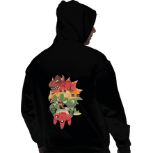 Load image into Gallery viewer, Shirts Pullover Hoodies, Unisex / Small / Black World of Adventure
