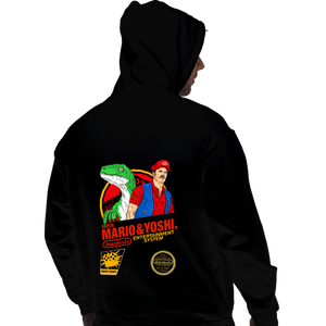 Daily_Deal_Shirts Pullover Hoodies, Unisex / Small / Black Jurassic Bros