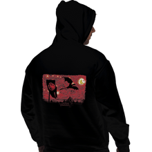 Load image into Gallery viewer, Shirts Pullover Hoodies, Unisex / Small / Black Starry Dragon
