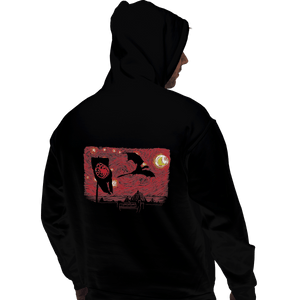 Shirts Pullover Hoodies, Unisex / Small / Black Starry Dragon