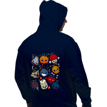 Load image into Gallery viewer, Daily_Deal_Shirts Pullover Hoodies, Unisex / Small / Navy Halloween Fruit
