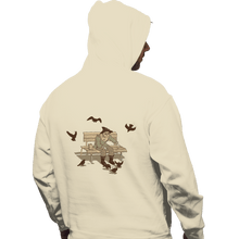Load image into Gallery viewer, Shirts Pullover Hoodies, Unisex / Small / Sand Free time activity
