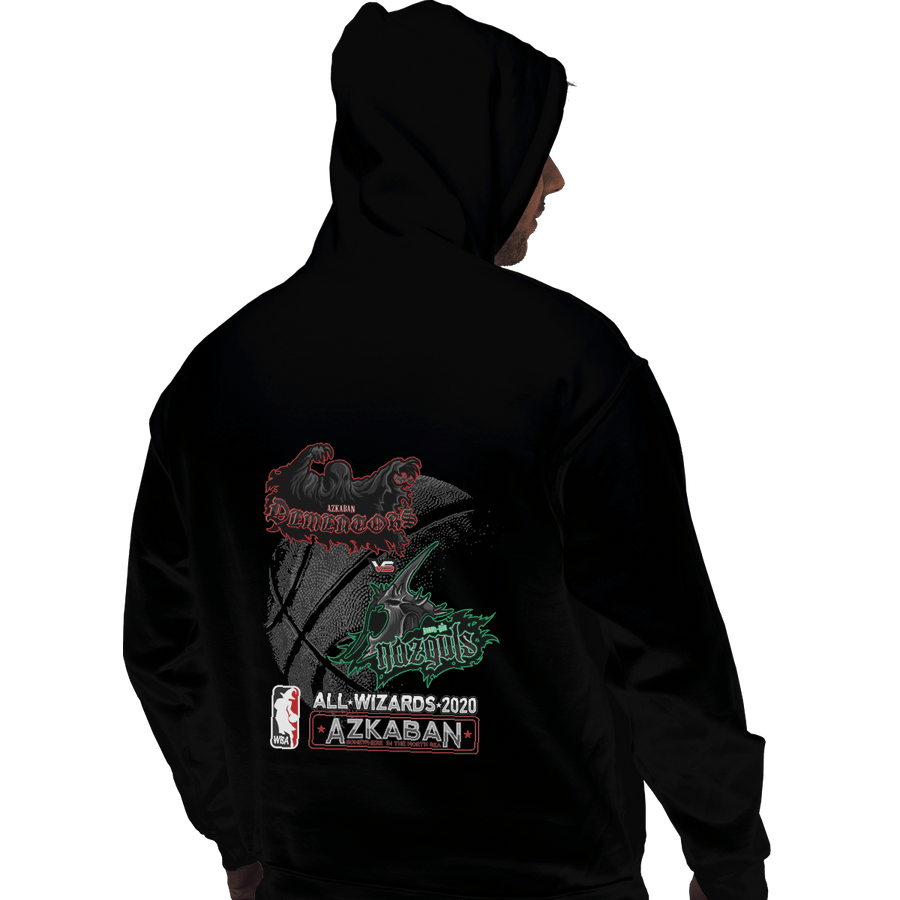 Shirts Zippered Hoodies, Unisex / Small / Black Wizard All Stars