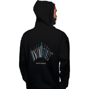 Daily_Deal_Shirts Pullover Hoodies, Unisex / Small / Black Select Weapon