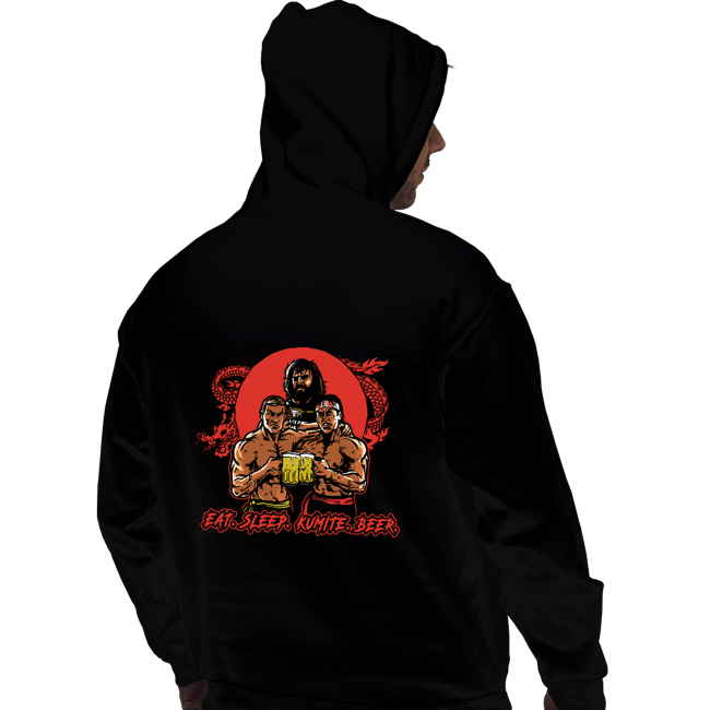 Daily_Deal_Shirts Pullover Hoodies, Unisex / Small / Black Kumite Besties
