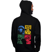 Load image into Gallery viewer, Secret_Shirts Pullover Hoodies, Unisex / Small / Black Bebop Panels
