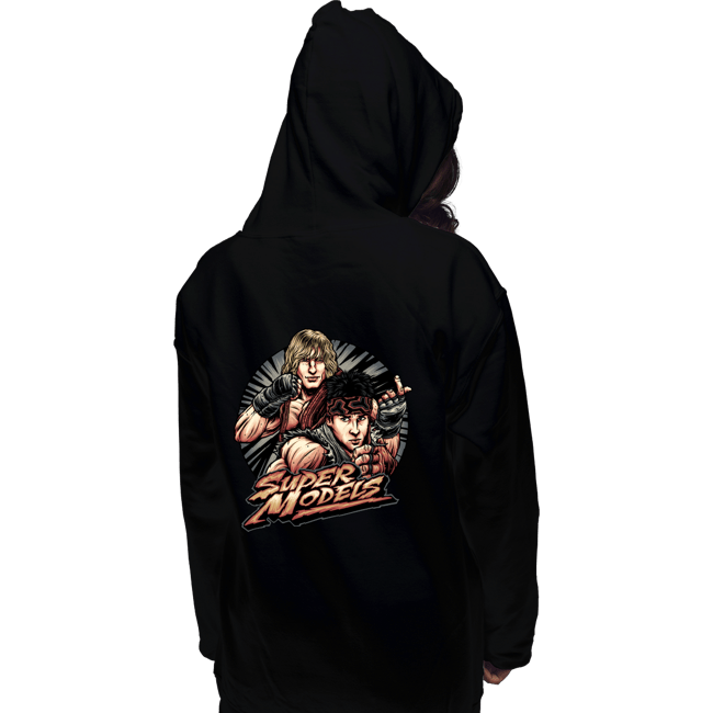 Daily_Deal_Shirts Pullover Hoodies, Unisex / Small / Black Supermodels