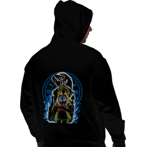 Daily_Deal_Shirts Pullover Hoodies, Unisex / Small / Black Fierce Deity