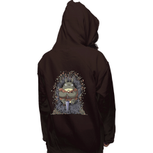Load image into Gallery viewer, Shirts Pullover Hoodies, Unisex / Small / Dark Chocolate The Umbrella Throne
