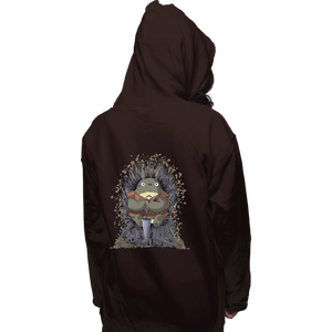 Shirts Pullover Hoodies, Unisex / Small / Dark Chocolate The Umbrella Throne