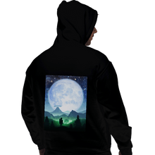 Load image into Gallery viewer, Shirts Pullover Hoodies, Unisex / Small / Black Death Mountain Landscape
