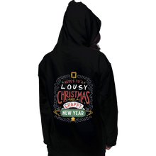 Load image into Gallery viewer, Shirts Zippered Hoodies, Unisex / Small / Black Friends Christmas
