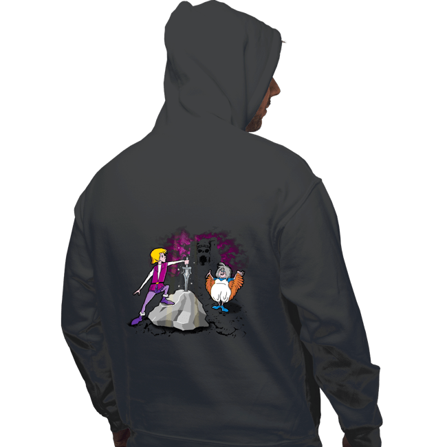 Daily_Deal_Shirts Pullover Hoodies, Unisex / Small / Charcoal The Sword In The Grayskull