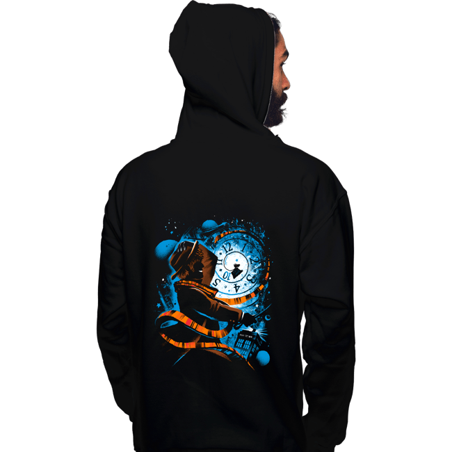 Daily_Deal_Shirts Pullover Hoodies, Unisex / Small / Black The 4th Doctor