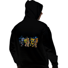Load image into Gallery viewer, Daily_Deal_Shirts Pullover Hoodies, Unisex / Small / Black Where The War Beasts Are

