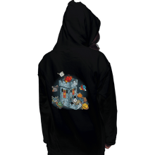 Load image into Gallery viewer, Shirts Pullover Hoodies, Unisex / Small / Black Dice Tower
