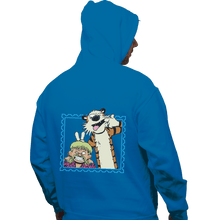 Load image into Gallery viewer, Shirts Zippered Hoodies, Unisex / Small / Royal Blue Exotic Joe and Tiger
