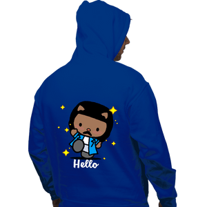 Daily_Deal_Shirts Pullover Hoodies, Unisex / Small / Royal Blue Hello