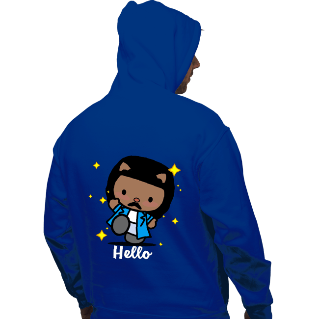 Daily_Deal_Shirts Pullover Hoodies, Unisex / Small / Royal Blue Hello