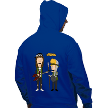 Load image into Gallery viewer, Daily_Deal_Shirts Pullover Hoodies, Unisex / Small / Royal Blue Most Metal Ever
