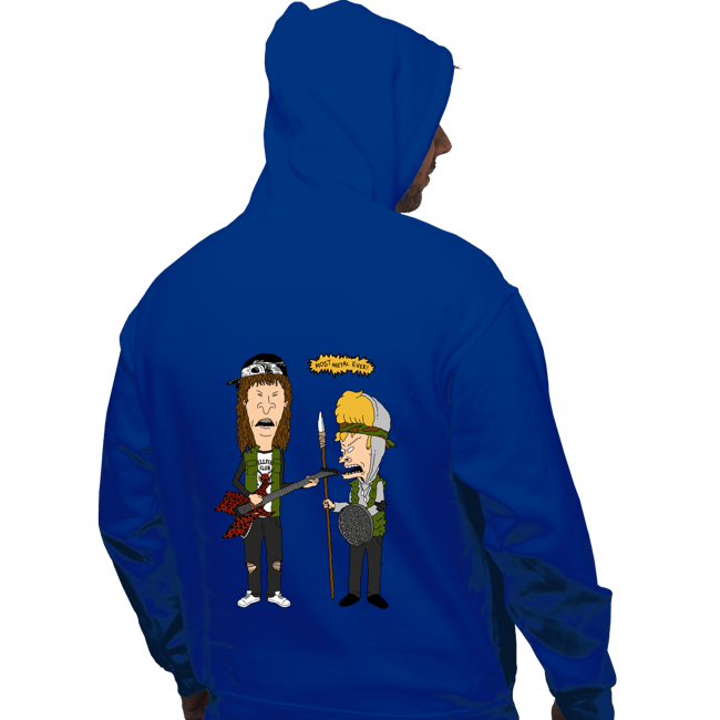 Daily_Deal_Shirts Pullover Hoodies, Unisex / Small / Royal Blue Most Metal Ever