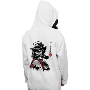 Secret_Shirts Pullover Hoodies, Unisex / Small / White Alphonse Sumi-e