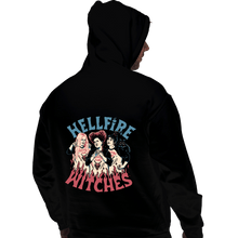 Load image into Gallery viewer, Secret_Shirts Pullover Hoodies, Unisex / Small / Black Hellfire Witches
