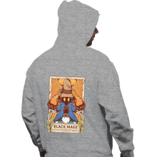 Load image into Gallery viewer, Secret_Shirts Pullover Hoodies, Unisex / Small / Sports Grey Black Mage Tarot Card
