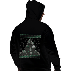 Daily_Deal_Shirts Pullover Hoodies, Unisex / Small / Black 40K Christmas Tree