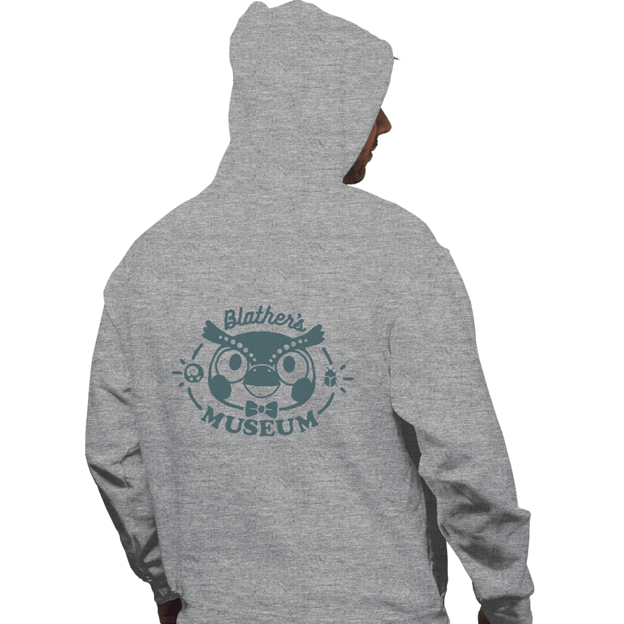 Shirts Zippered Hoodies, Unisex / Small / Sports Grey Blathers' Museum