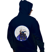 Load image into Gallery viewer, Shirts Pullover Hoodies, Unisex / Small / Navy Clara And The Doctor
