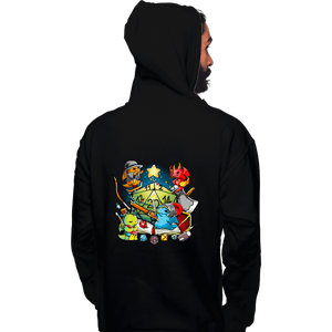Daily_Deal_Shirts Pullover Hoodies, Unisex / Small / Black Christmas RPG