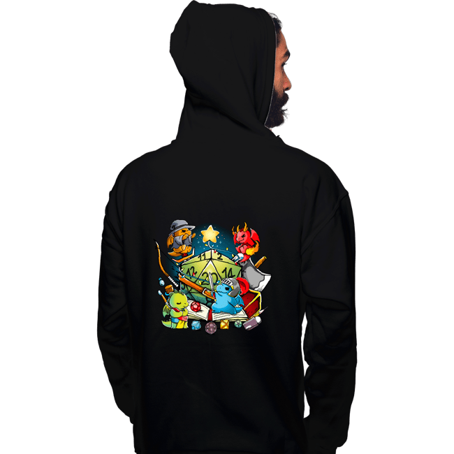 Daily_Deal_Shirts Pullover Hoodies, Unisex / Small / Black Christmas RPG