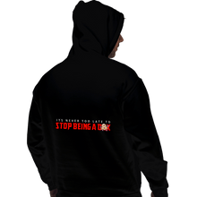 Load image into Gallery viewer, Secret_Shirts Pullover Hoodies, Unisex / Small / Black Never Too Late

