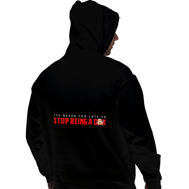 Secret_Shirts Pullover Hoodies, Unisex / Small / Black Never Too Late