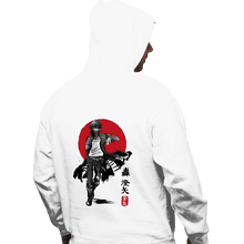 Load image into Gallery viewer, Daily_Deal_Shirts Pullover Hoodies, Unisex / Small / White Dabi Sumi-e
