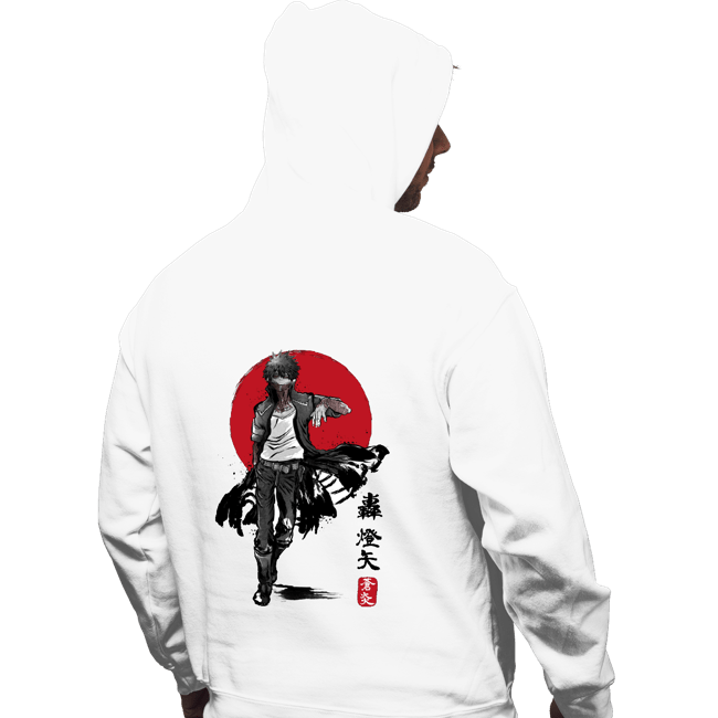Daily_Deal_Shirts Pullover Hoodies, Unisex / Small / White Dabi Sumi-e