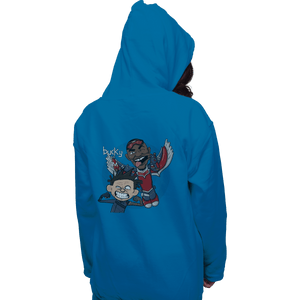 Shirts Pullover Hoodies, Unisex / Small / Sapphire Bucky And Sam