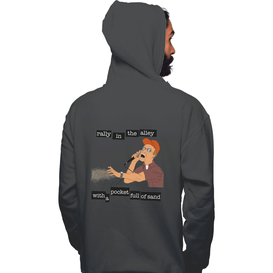Shirts Pullover Hoodies, Unisex / Small / Charcoal Pocket Full Of Sand