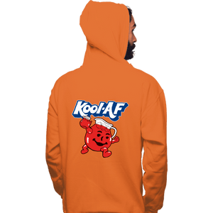 Shirts Pullover Hoodies, Unisex / Small / Orange Kool AF Man