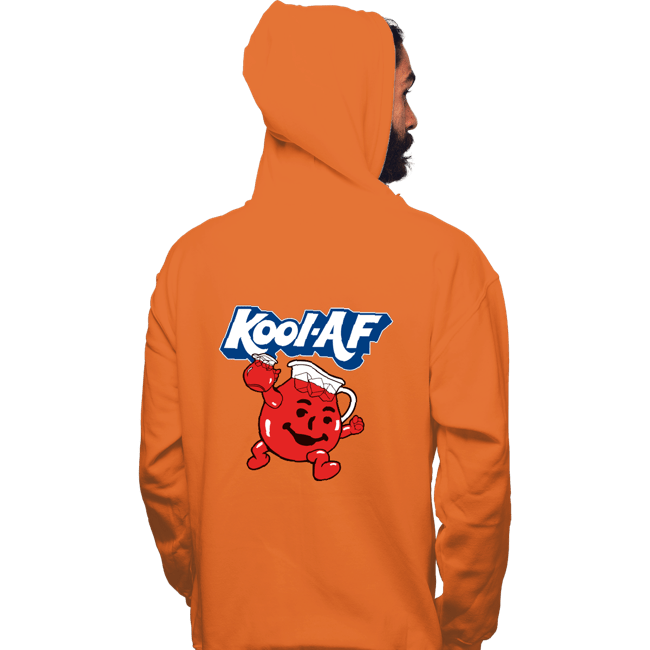 Shirts Pullover Hoodies, Unisex / Small / Orange Kool AF Man