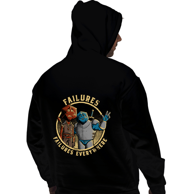 Secret_Shirts Pullover Hoodies, Unisex / Small / Black Failures, Failures Everywhere