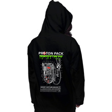 Load image into Gallery viewer, Shirts Pullover Hoodies, Unisex / Small / Black Proton Pack
