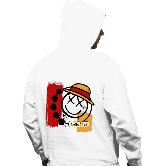 Daily_Deal_Shirts Pullover Hoodies, Unisex / Small / White Luffy 182