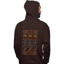 Load image into Gallery viewer, Daily_Deal_Shirts Pullover Hoodies, Unisex / Small / Dark Chocolate Shiny Christmas
